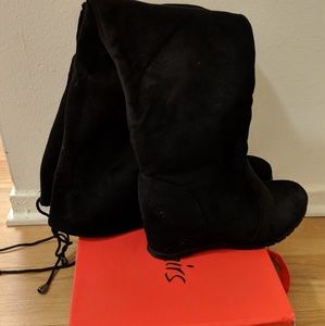 Soft Over The Knee black boots